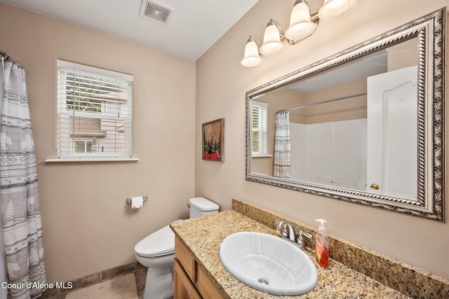 5188 E Twila Ct, Post Falls, ID 83854 - full bath featuring vanity, a shower with shower curtain, and tile patterned flooring