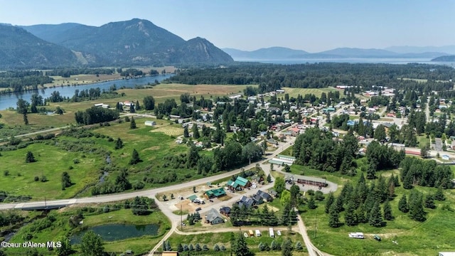 11 Elk Horn, Clark Fork, ID 83811 - aerial view of a water and mountain view