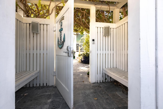 view of mudroom