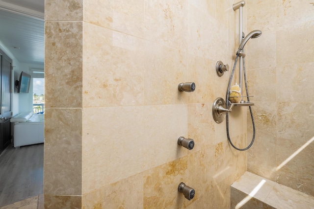 107 Hilson Ct, Tavernier, FL 33070 - bathroom view of a tile shower