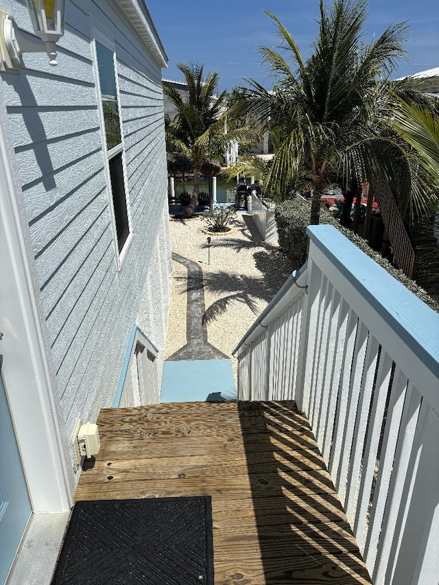 exterior space with ac unit