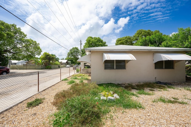 view of property exterior