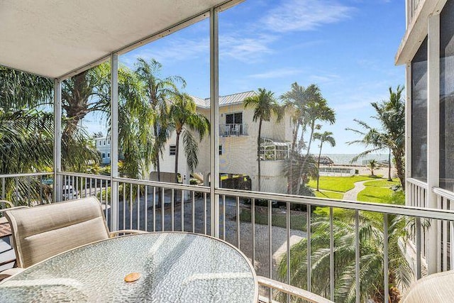 140 Aregood Ln Unit C2, Islamorada, FL 33036 - sunroom featuring plenty of natural light