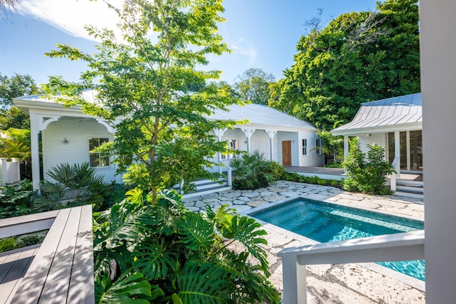 pool featuring a patio