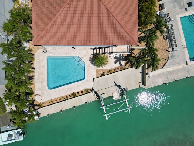 drone / aerial view