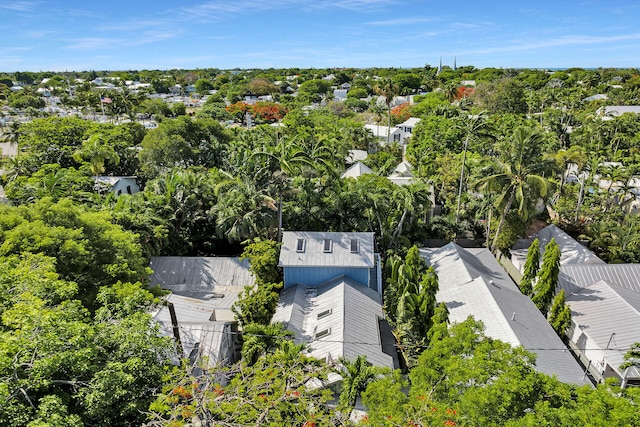 820 Carsten Ln, Key West, FL 33040 - aerial perspective of suburban area featuring a tree filled landscape
