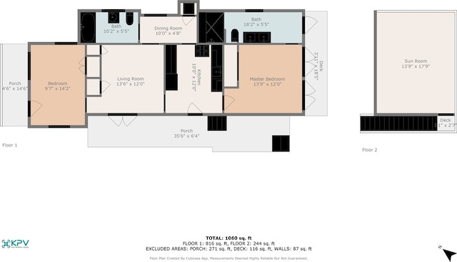 820 Carsten Ln, Key West, FL 33040 - view of property floor plan