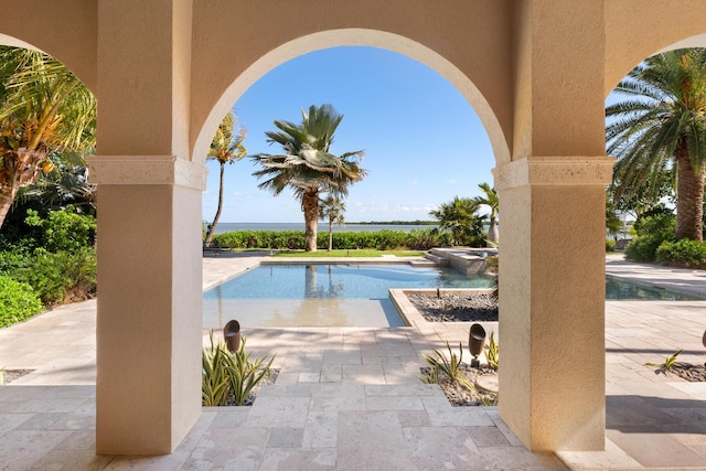 69 Cannon Royal Dr, Shark Key, FL 33040 - pool with a patio area