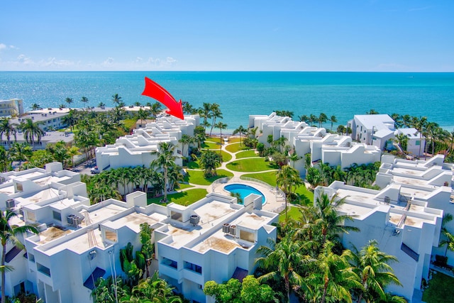 601 W Ocean Dr Unit 414D, Key Colony, FL 33051 - aerial view of a nearby body of water