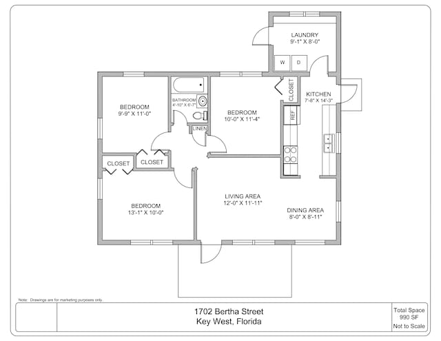 1702 Bertha St, Key West, FL 33040 - photo 27