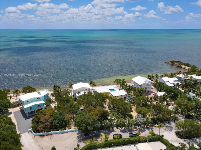 30 Ocean Front Dr, Key Largo, FL 33037 - birds eye view of property with a water view