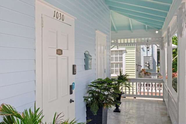 1030 James St, Key West, FL 33040 - view of exterior entry with covered porch
