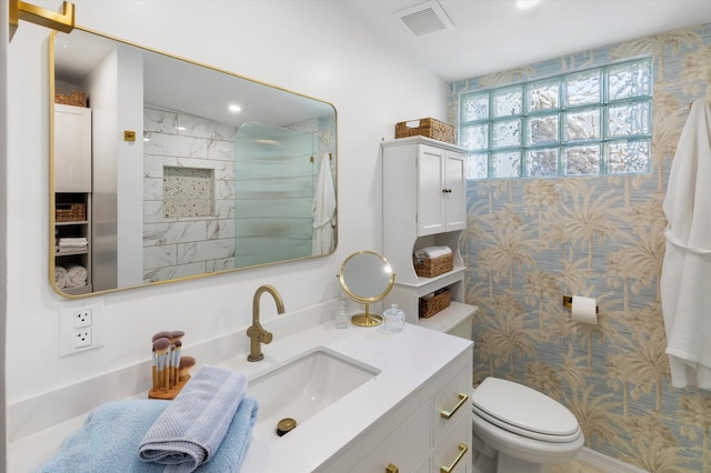 1030 James St, Key West, FL 33040 - full bathroom with vanity, toilet, and tiled shower