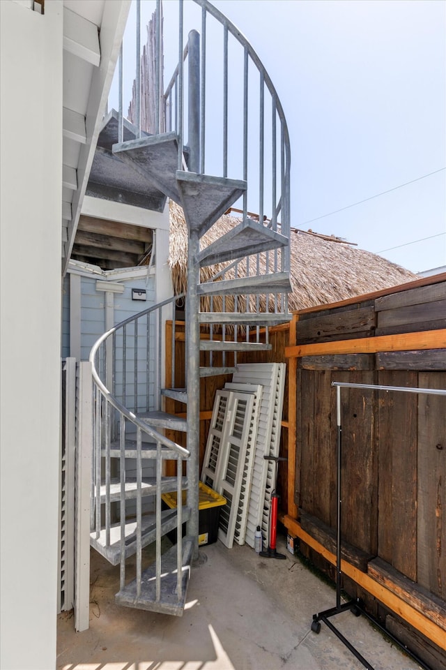 1030 James St, Key West, FL 33040 - view of patio / terrace with stairway