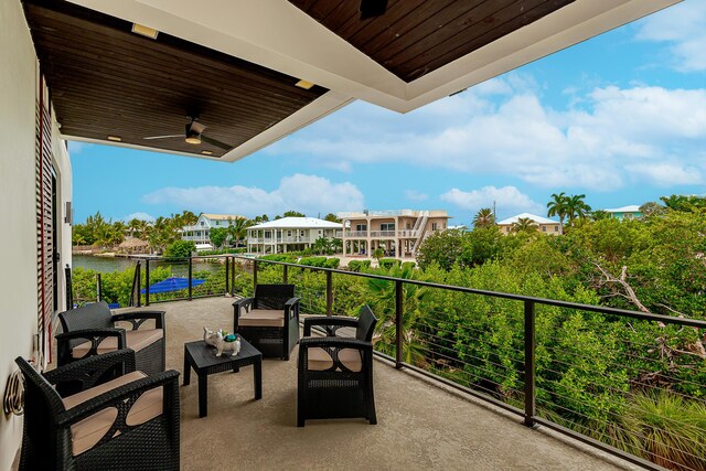68 Mutiny Pl, Key Largo, FL 33037 - balcony with a water view