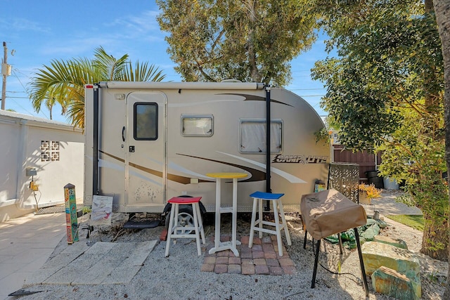 exterior space featuring a patio