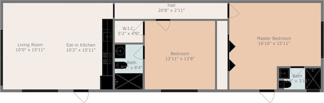 261 9th St, Key Colony, FL 33051 - view of room layout
