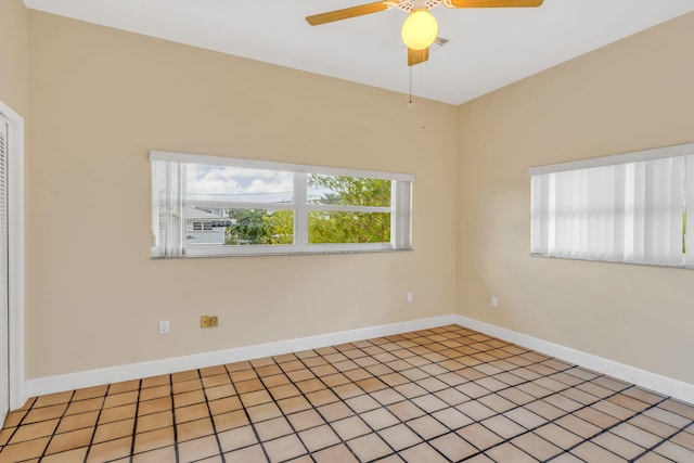 28573 Le Grand Rd, Little Torch, FL 33042 - spare room with a ceiling fan and baseboards