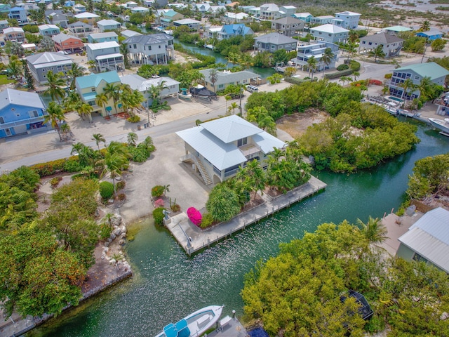 28573 Le Grand Rd, Little Torch, FL 33042 - aerial perspective of suburban area with a nearby body of water