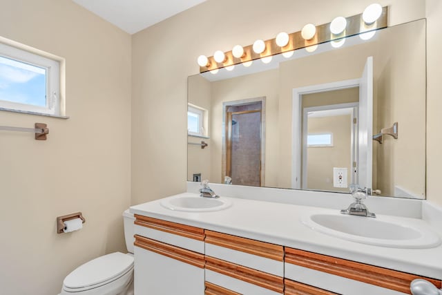 28573 Le Grand Rd, Little Torch, FL 33042 - full bathroom featuring healthy amount of natural light, double vanity, and a shower