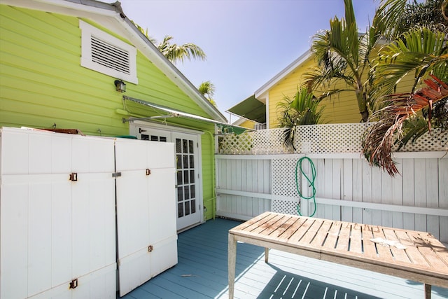 1500 Seminary St Unit 5A, Key West, FL 33040 - view of wooden terrace