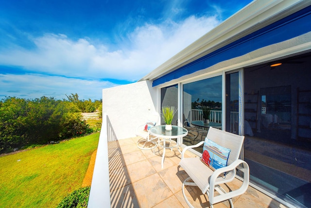 95 Coco Plum Dr Unit 4C, Marathon, FL 33050 - view of patio / terrace featuring a balcony