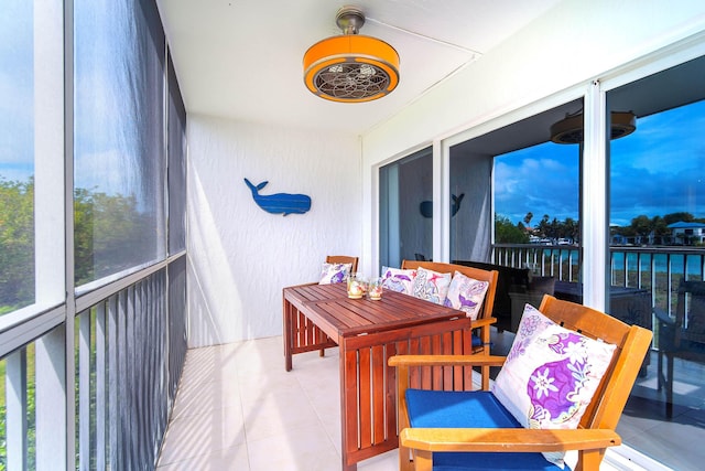95 Coco Plum Dr Unit 4C, Marathon, FL 33050 - sunroom / solarium with tile patterned floors