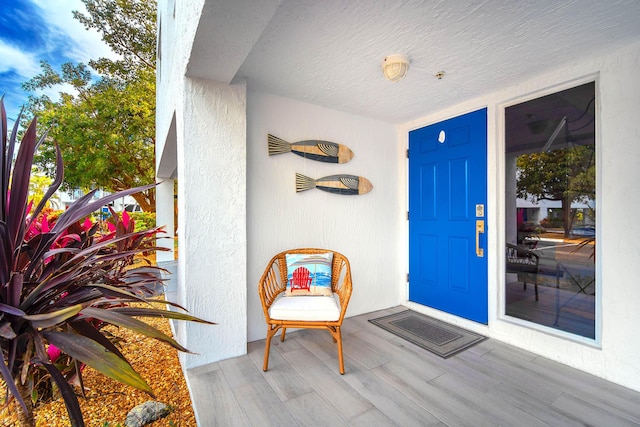 95 Coco Plum Dr Unit 4C, Marathon, FL 33050 - property entrance with stucco siding