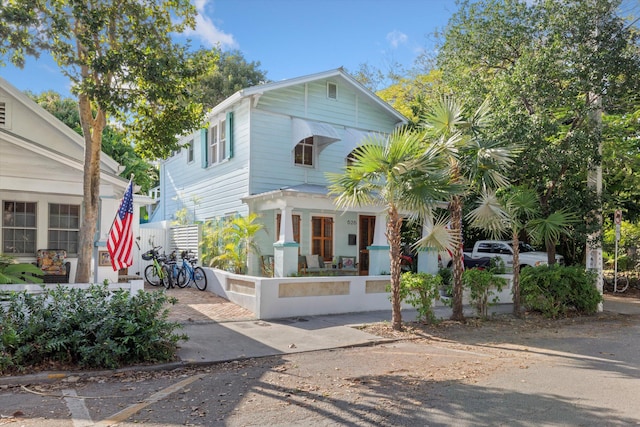 view of front of house