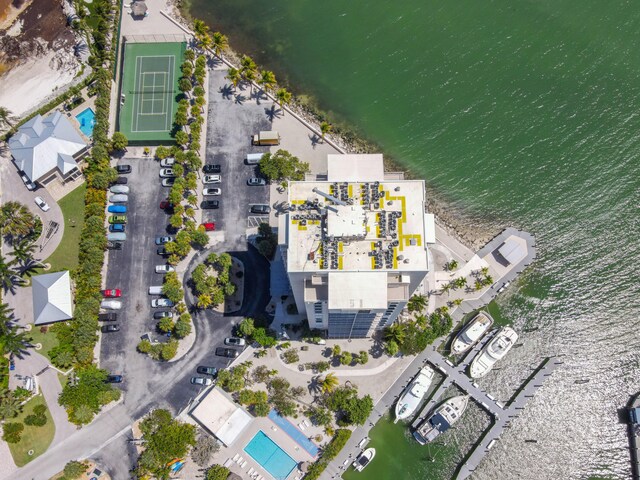 2000 Coco Plum Dr Unit 106, Marathon, FL 33050 - aerial overview of property's location featuring a nearby body of water