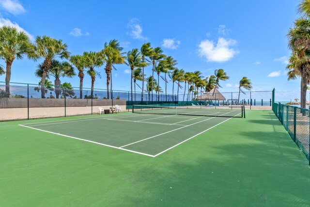 2000 Coco Plum Dr Unit 106, Marathon, FL 33050 - view of tennis court featuring community basketball court