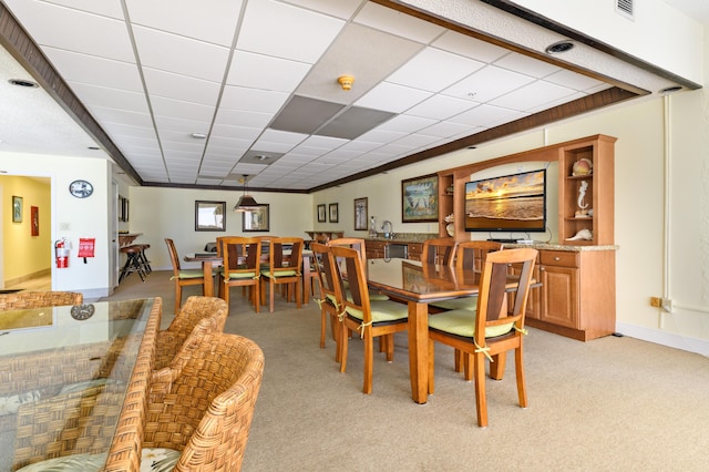 2000 Coco Plum Dr Unit 106, Marathon, FL 33050 - dining space featuring light carpet