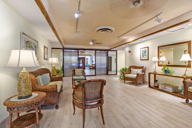 2000 Coco Plum Dr Unit 106, Marathon, FL 33050 - building lobby featuring wood ceiling