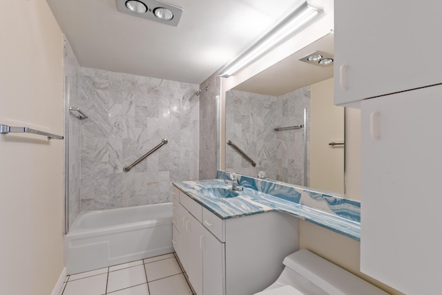 2000 Coco Plum Dr Unit 106, Marathon, FL 33050 - full bathroom featuring shower / washtub combination, vanity, and tile patterned flooring