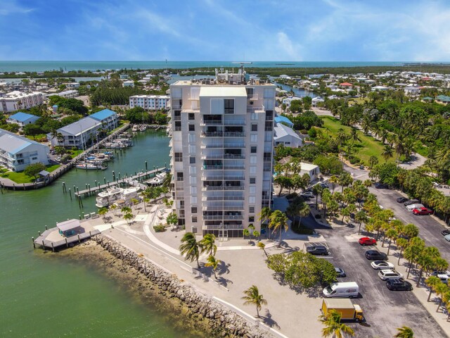 2000 Coco Plum Dr Unit 106, Marathon, FL 33050 - aerial view of a large body of water and apartment complex / building