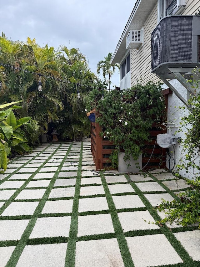 1672 Pandorea Ln, Big Pine, FL 33043 - view of patio featuring a wall mounted AC