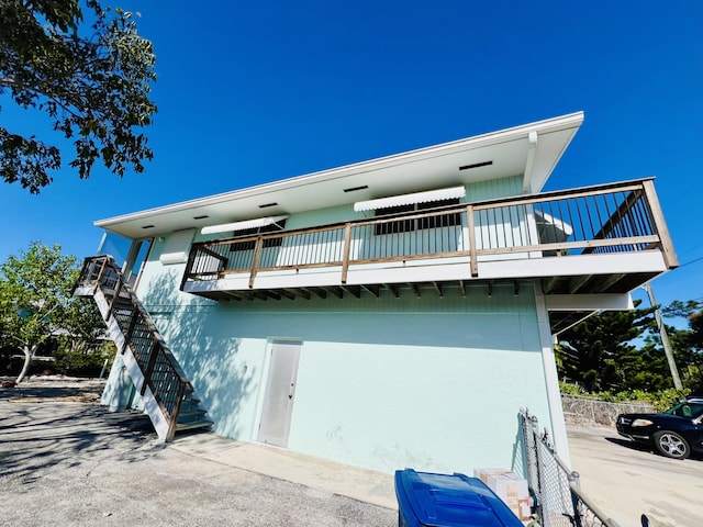 view of rear view of house