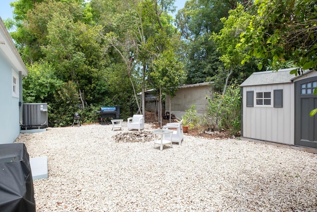 453 Lime Dr, Key Largo, FL 33037 - view of yard with cooling unit and a patio
