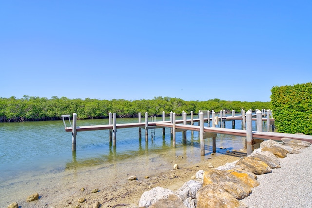 2394 Coco Plum Dr, Marathon, FL 33050 - dock with a water view