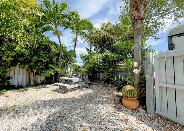 2 Riviera Dr, Big Coppitt, FL 33040 - view of yard featuring a fenced backyard