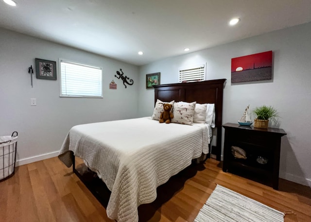 2 Riviera Dr, Big Coppitt, FL 33040 - bedroom with recessed lighting, light wood-type flooring, and baseboards
