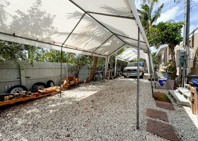 2 Riviera Dr, Big Coppitt, FL 33040 - exterior space featuring a carport and fence