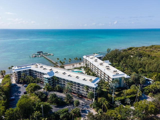 83201 Old Hwy Unit 409, Islamorada, FL 33036 - bird's eye view of a nearby body of water and apartment complex / building
