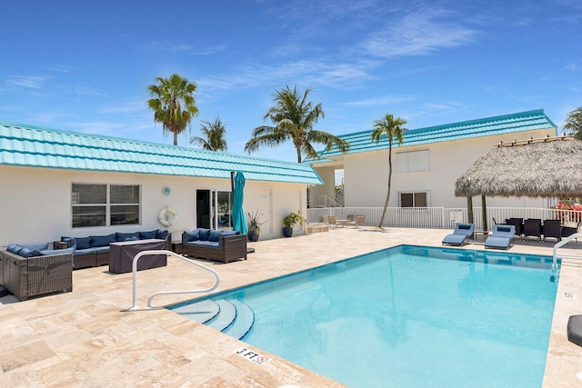 389 N Anglers Dr Unit 101, Marathon, FL 33050 - community pool featuring outdoor lounge area and a patio area