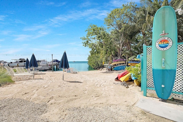 104350 Overseas Hwy Unit A204, Key Largo, FL 33037 - view of yard featuring a water view