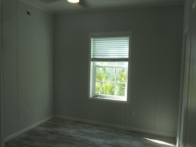 5413 3rd Ave, Stock Island, FL 33040 - empty room featuring wood finished floors and baseboards