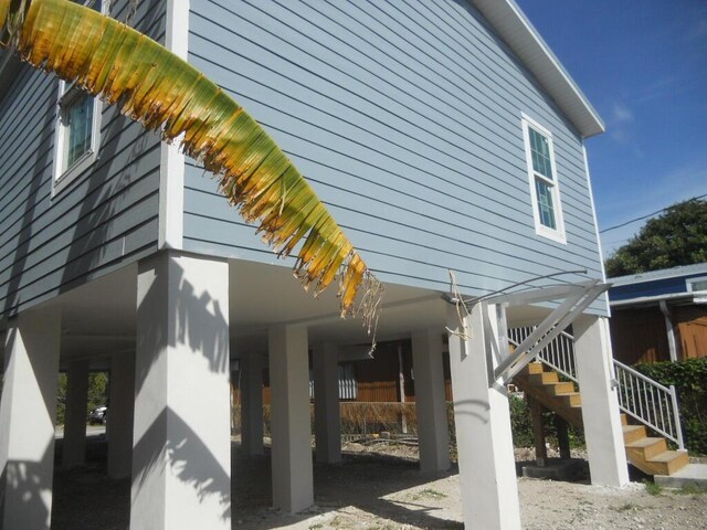 5413 3rd Ave, Stock Island, FL 33040 - view of home's exterior featuring stairs