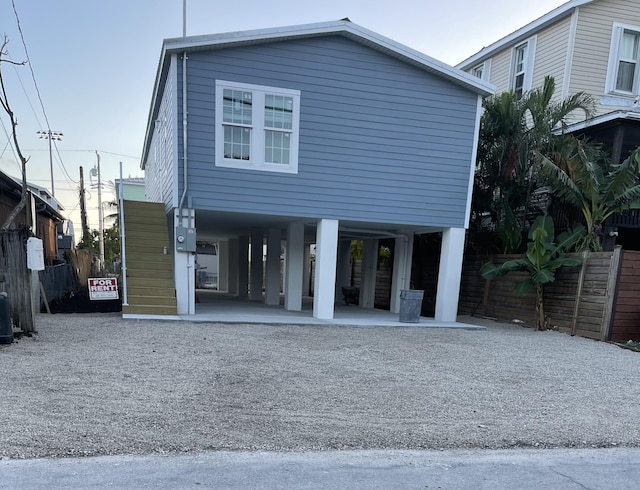 5413 3rd Ave, Stock Island, FL 33040 - raised beach house with a carport