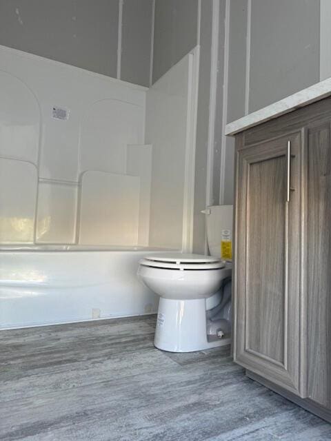 5413 3rd Ave, Stock Island, FL 33040 - bathroom with toilet and wood finished floors