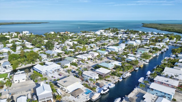 162 Azalea St, Tavernier, FL 33070 - aerial overview of property's location with nearby suburban area